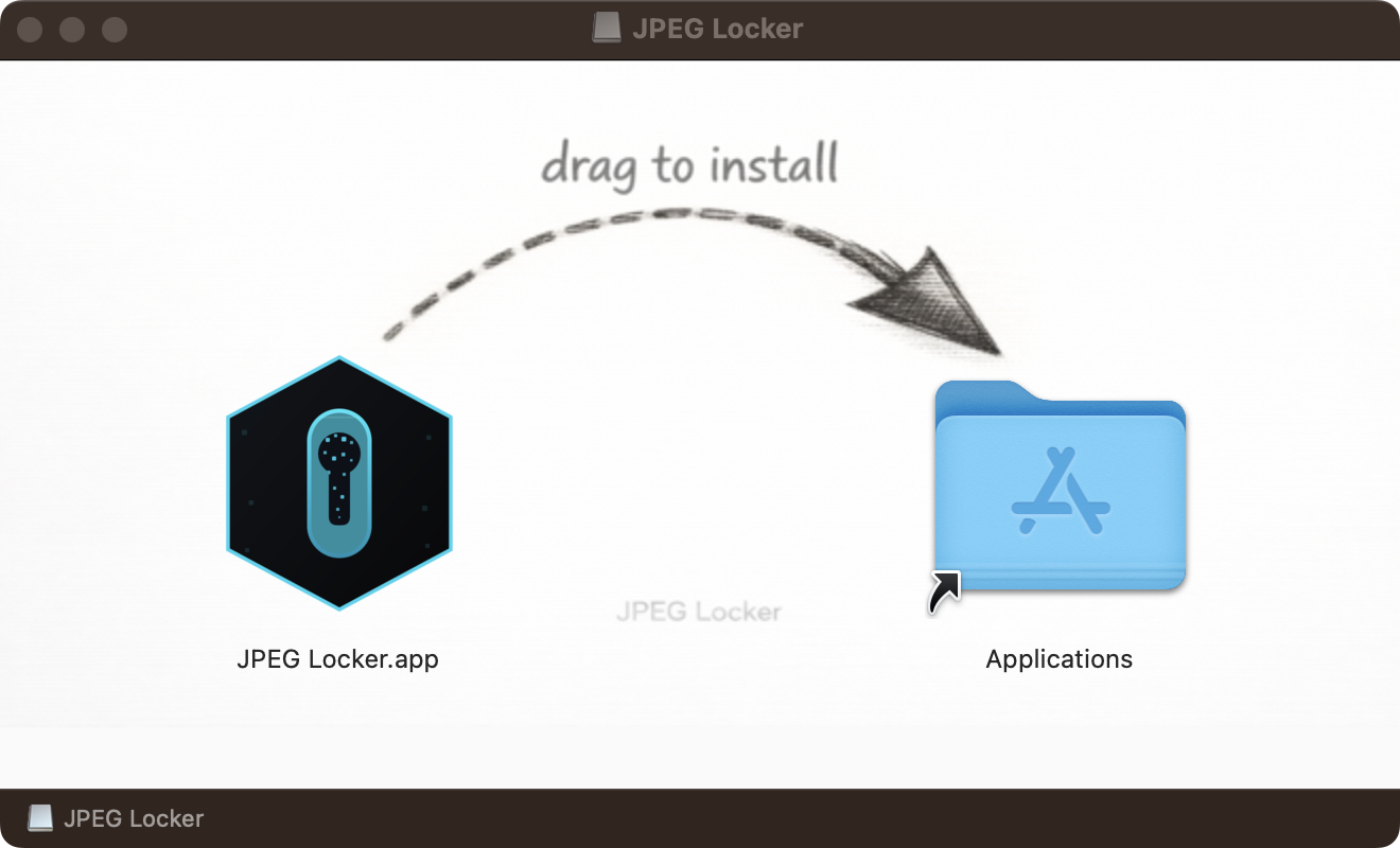 Styled DMG installer example